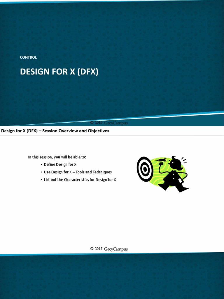 Module IX. DFSS - Part II - B. Design For X (DFX) PDF | PDF ...