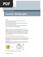 Acoustic Holography