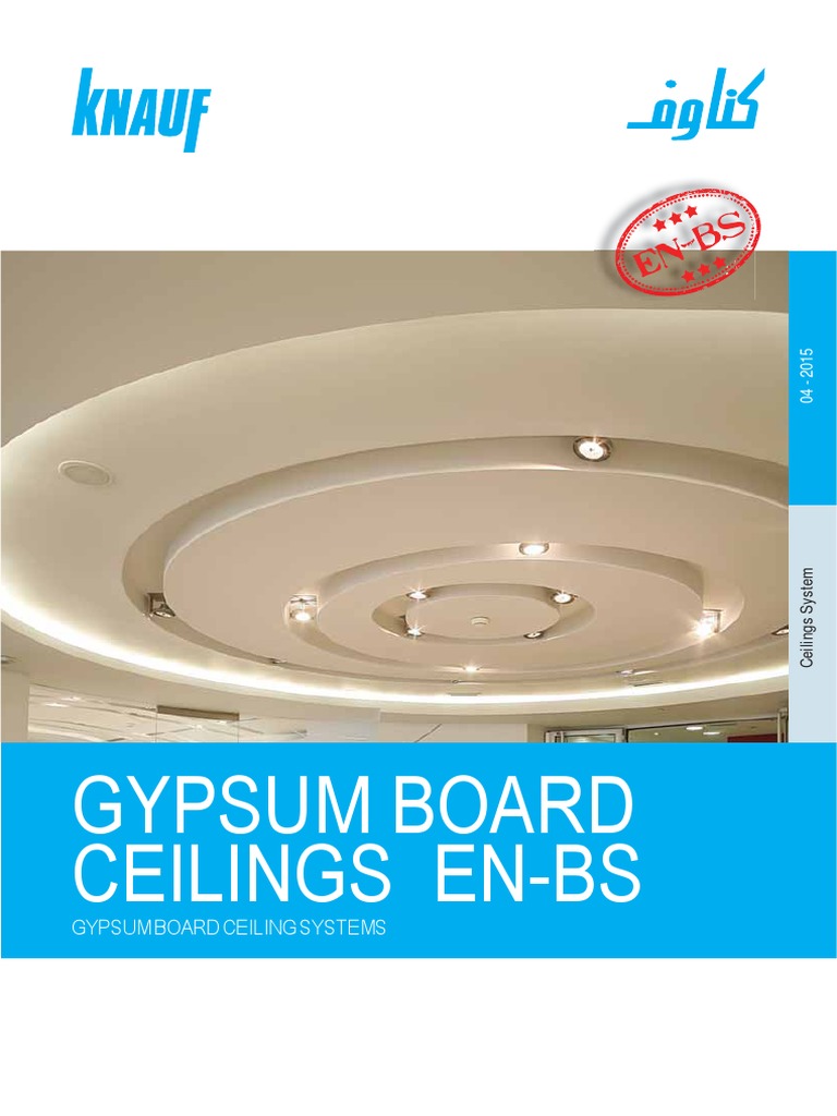Knauf Enbs Ceiling Manual Drywall United Arab Emirates
