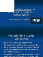 Sistema Vancouver en Referencias Bibliograficas!