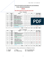 Cbcs - Syllabus Mech I & II Yr Book Format