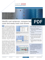 Costmanager 2008 Brochure View