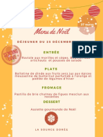 Menu de Noel