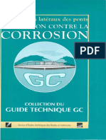 Guide Technique GC Equipements Lateraux Des Ponts Protection Contre La Corrosion PDF