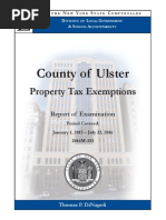 Ulster County Property Tax Exemption Program Audit