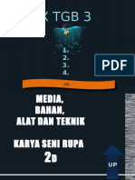 Media, Bahan, Alat Dan Teknik Berkarya Seni Rupa 2 Dimensi