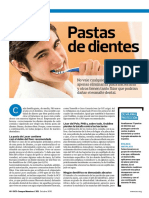 Comparativa pastas de dientes