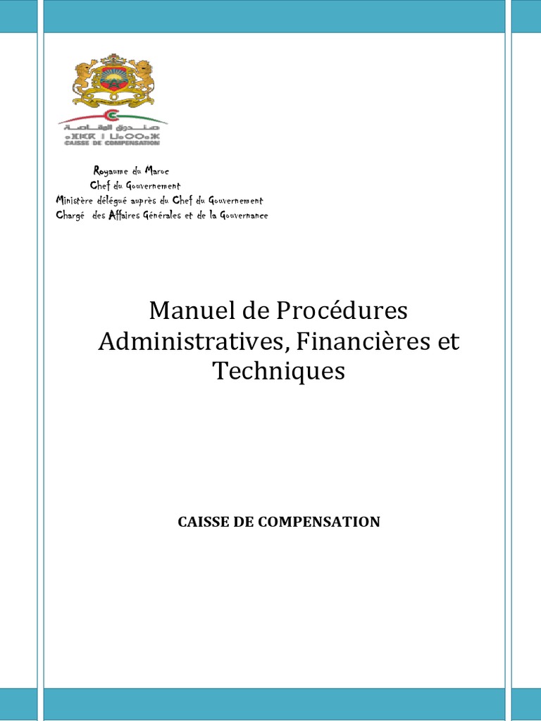 Manuelle-procedure-caisse-compensation.pdf | Appel d'offres | Inventaire