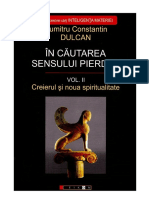 In Cautarea Sensului Pierdut-Dumitru Constantin Dulcan