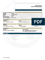 Guía Docente de  Psicopatología UV 2016-2017