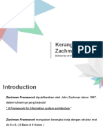 Chapter 2 - Zachman Framework