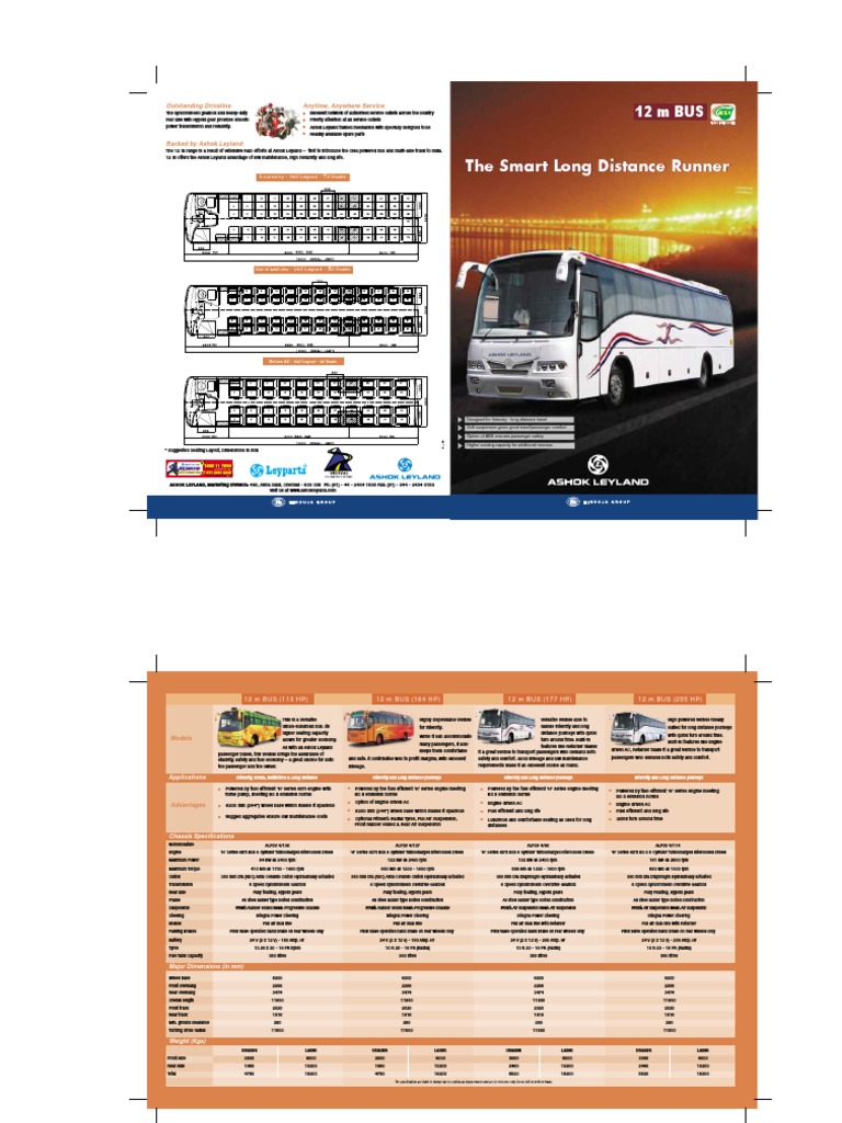 Powerful and Dependable Intercity Transportation: A Review of Ashok ...