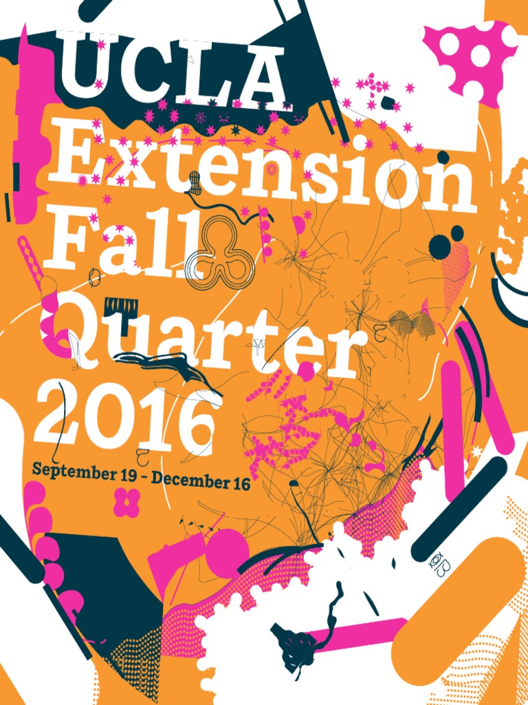 UCLA Extension Catalog PDF Educational Technology Academic Degree