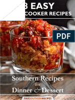 8 Easy Slow Cooker Recipes Southern Recipes for Dinner and Dessert Free eBook (1)