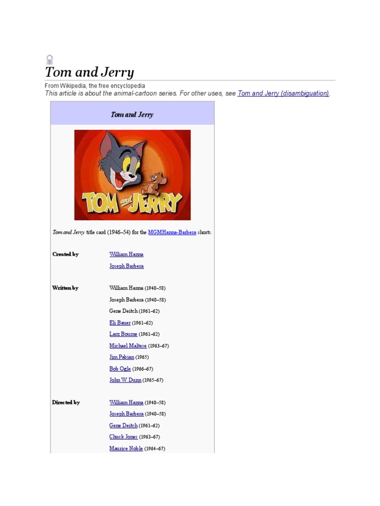 The Truce Hurts, Tom and Jerry Wiki