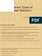 Different Power Reactors - Kandarp Mehta