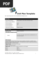 unit plan autumn 
