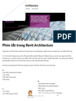 Phím Tắt Trong Revit Architecture - Đồ Họa Kiến Trúc