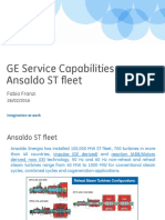 GE Capabilities For Ansaldo Fleet