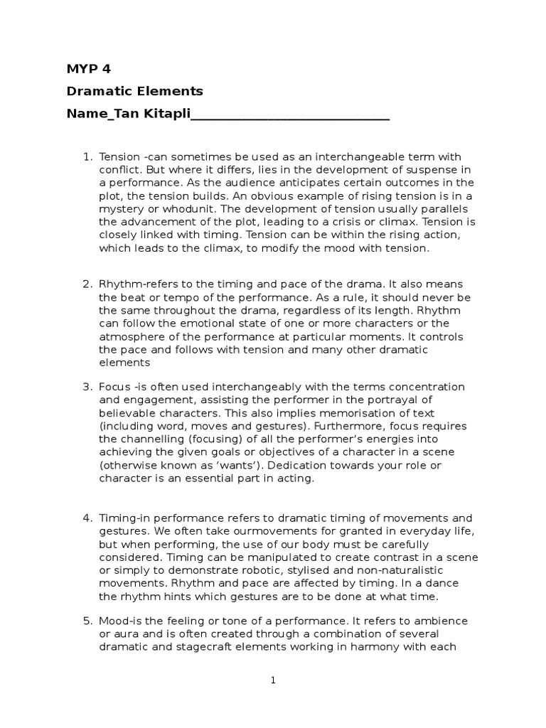 Worksheets Elements Of Drama Worksheet dramatic elements worksheet 2016 1 plot narrative nonverbal communication