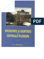 Diversité et Identité Culturelle en Europe (DICE) 3 (ABSTRACTS)