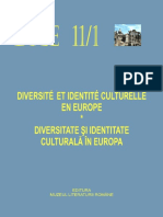 Diversité et Identité Culturelle en Europe (DICE) 11.1 (ABSTRACTS)