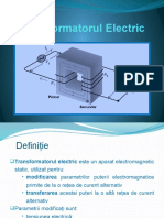 Transformatorul Electric - Proiect La Fizica