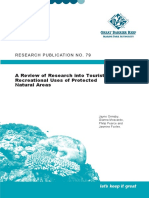 A Review of Research Into Tourist PDF