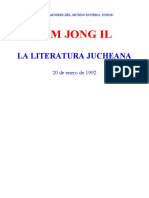 Kim Jong Il-La Literatura Jucheana