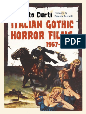 Italian Horror Films PDF Gothic Fiction Il Trovatore 