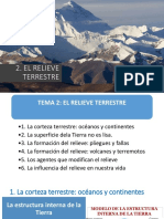 2016-17 Tema 2. El Relieve Terrestre