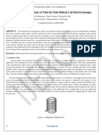 2014, Mrunal P.kshirsagar, Et Al, Fabrication and Analysis of Tube-In-Tube Helical Coil Heat Exchanger