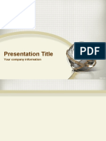 Presentation Title: Your Company Information