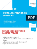 - Metales Ferrosos II