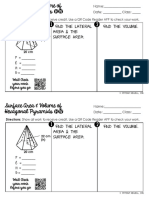 Hexagonal Pyramids HW