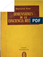 159263487Raymond Aron. Dimensiones de la conciencia histórica (1961)