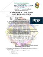 2015 Scout-O-Rama Fancy Drill Competition