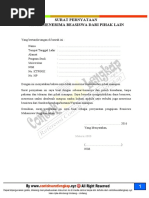 Contoh Surat Peringatan Kerja SP 1 2 3