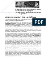 KIDDUSH SHABBAT POR LA MAÑANA _ Halajá Diaria Según La Opinión de Marán Rabí Ovadiá Yosef ZT_L