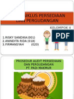 Audit Siklus Persediaan Dan Pergudangan