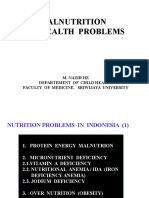1malnutrition As Health Problem