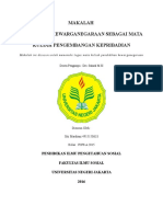 Download MAKALAH PKN SEBAGAI MATA KULIAH PENGEMABANGAN KEPRIBADIAN by siti mardiani SN333140234 doc pdf