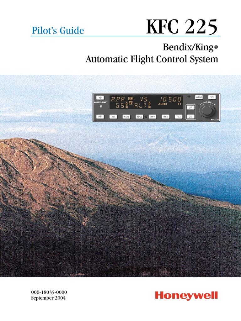 Pilot's Guide: Bendix/King Automatic Flight Control System | PDF ...