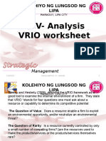 Vrio Framework
