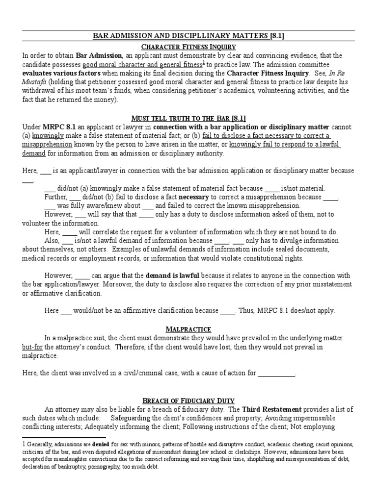 Duty to Protect Client Confidences Analysis of Exceptions to