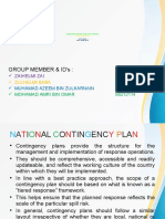 National Contingency Plan