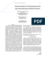 A New Semantic Similarity Metric for Solving Sparse Data Problem in Ontology based Information Retrieval System