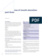 Making Sense of Mouth Ulceration 3