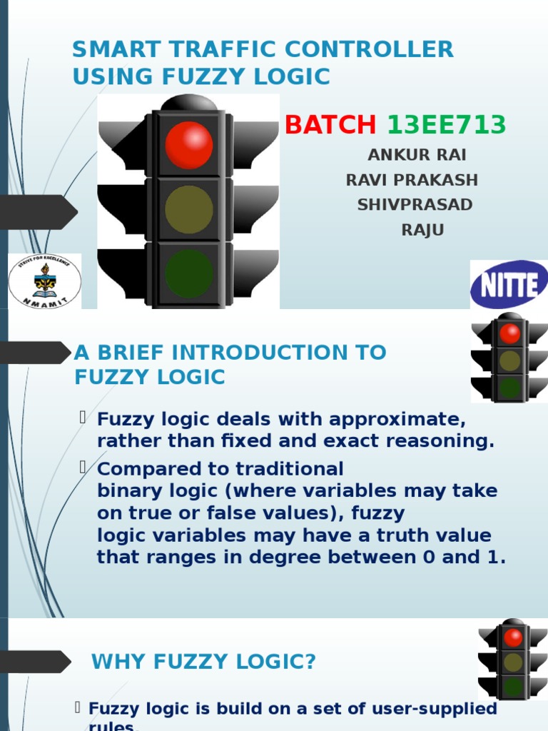 Fuzzy Logic Smart Traffic Control System | PDF | Traffic | Fuzzy Logic