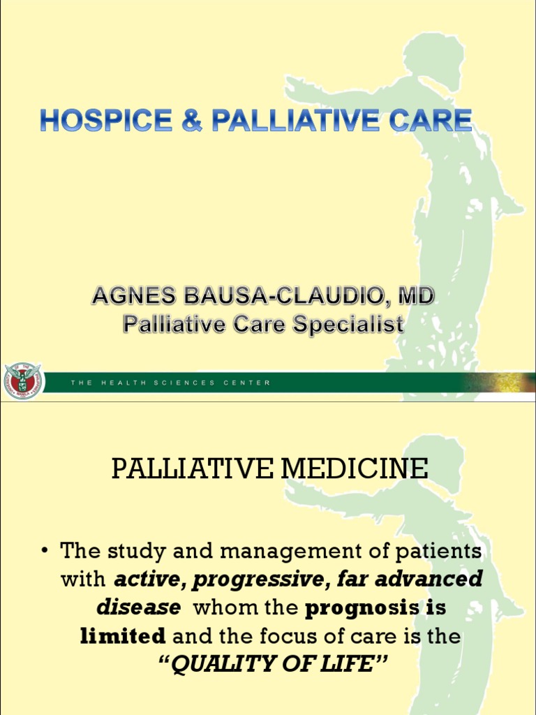 Palliative Care And Hospice A Comprehensive Review Of The Principles
